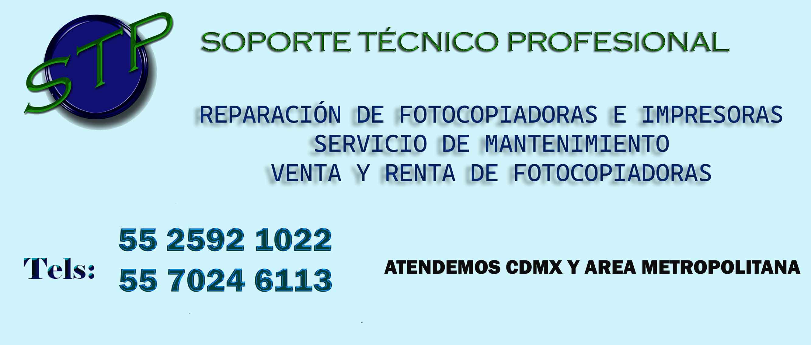 Reparacion de copiadoras  tel 55 2592 1022